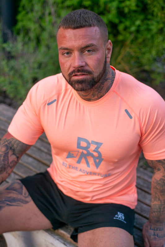 Men's East.1 T-Shirt Tech Orange