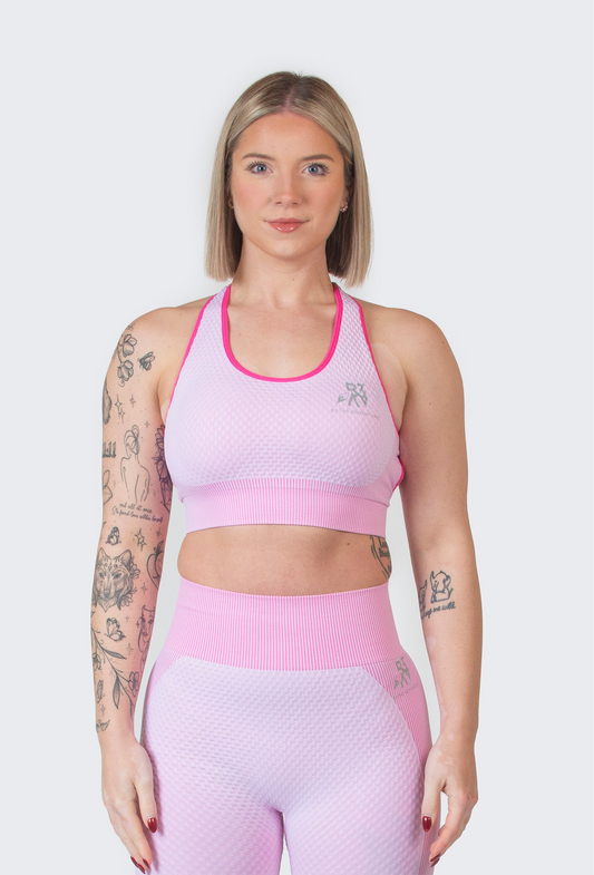 Women's Element.1 Cross Hatch Pink Sports Bra