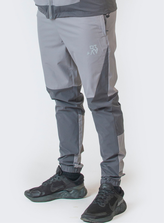 Men's Pioneer.1 Tracksuit Pants. Light Grey/Dark Grey
