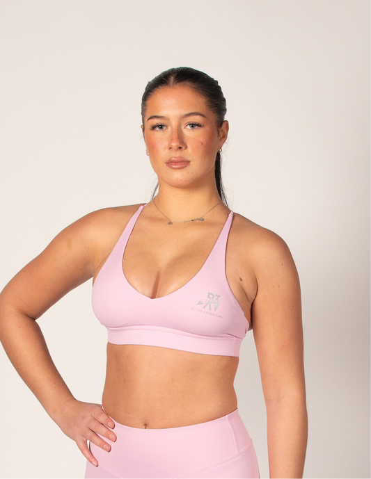 Women's Journey Pink Sports Bra