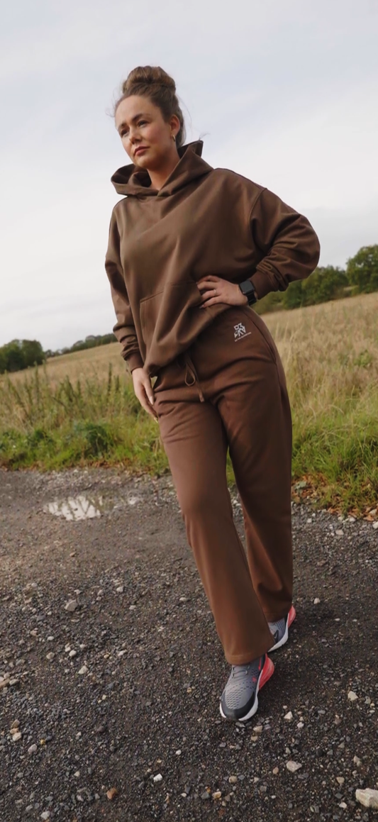 Women's Horizon Tracksuit Pants. Cocoa Ridge