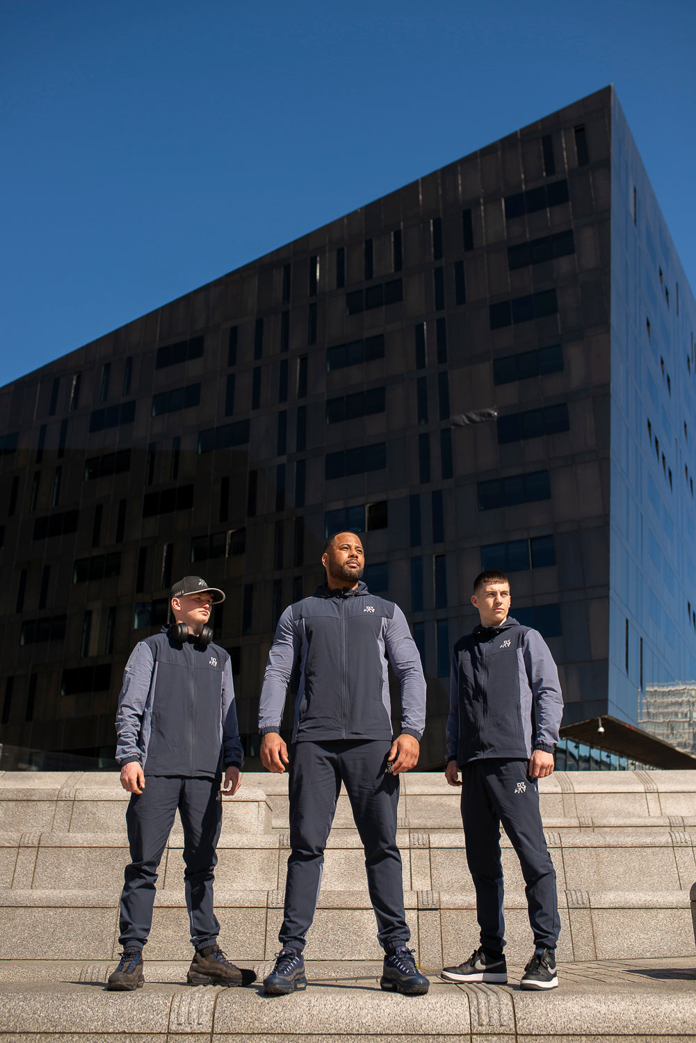 Men’s Xplore Tracksuit Jacket- Midnight/ Stone