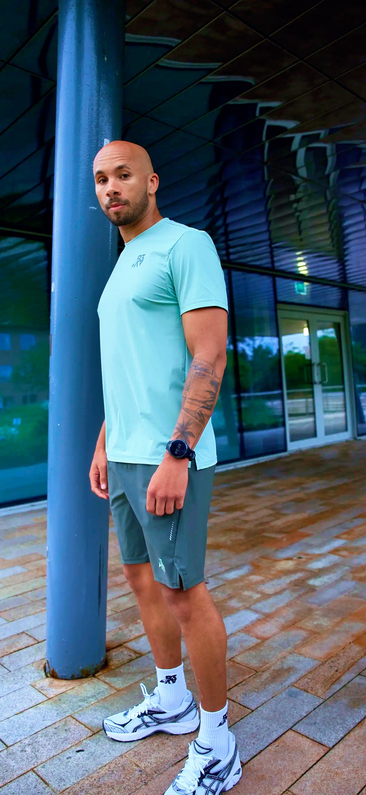 Men's Ascent T Shirt - Tech Green
