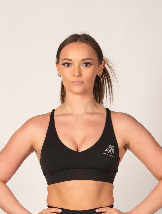 Women's Quest Black Sports Bra