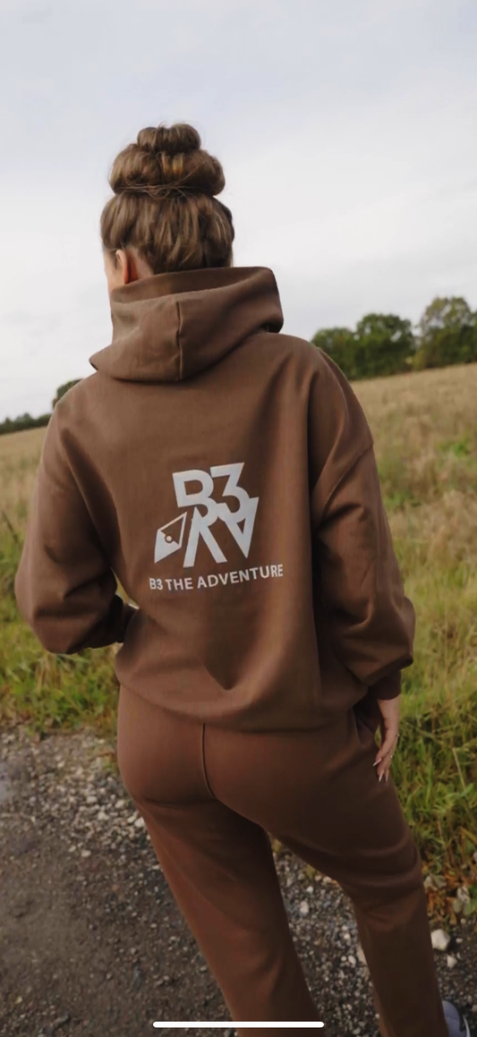 Women’s Horizon Tracksuit Hoodie. Cocoa Ridge