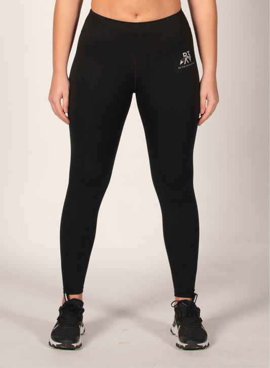 Women's Journey Black Gym Yoga Leggings