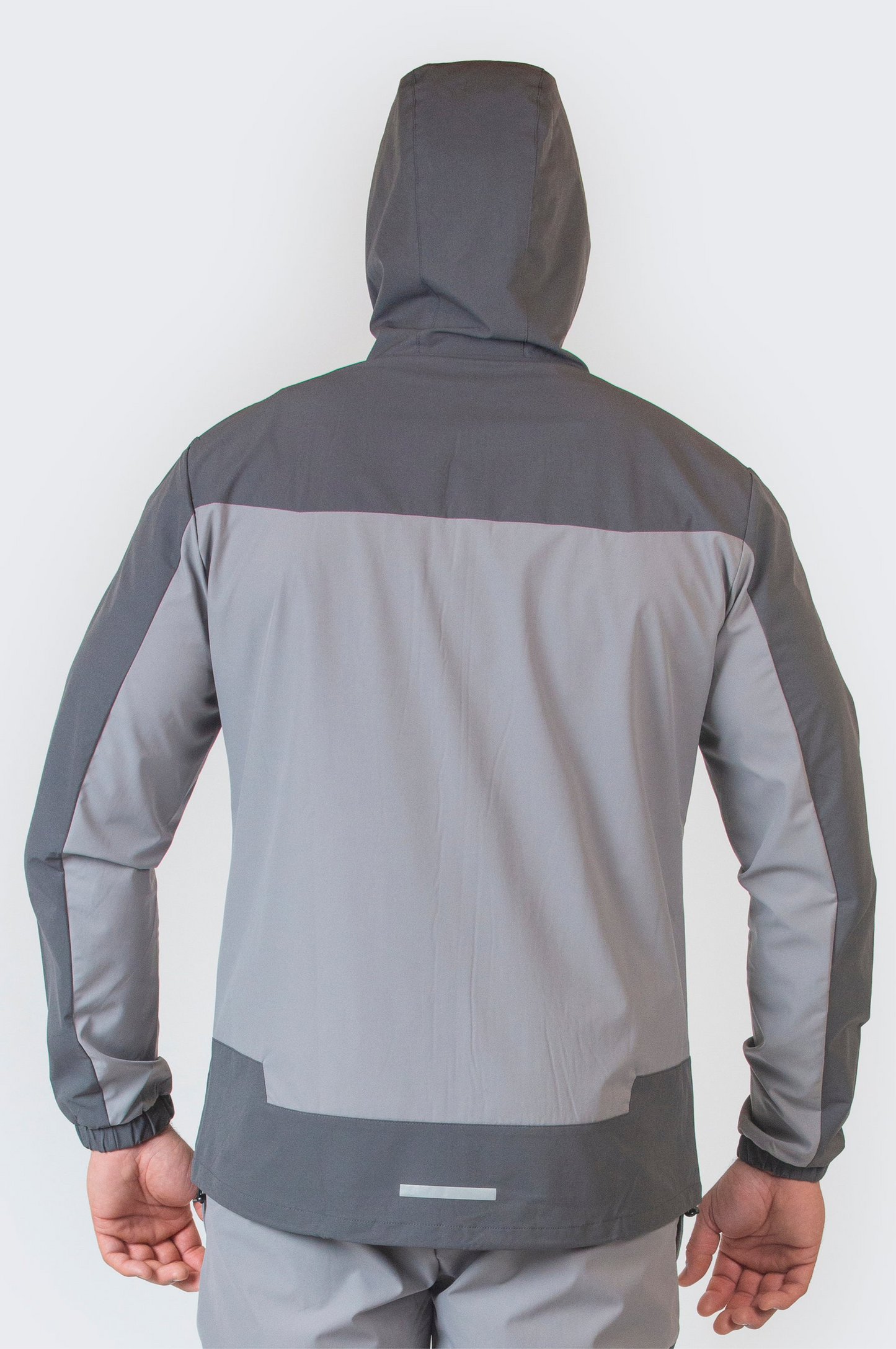 Men’s Pioneer.1 Tracksuit Jacket- Light Grey/Dark Grey