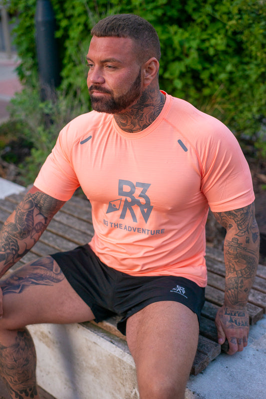 Men's East.1 T-Shirt Tech Orange