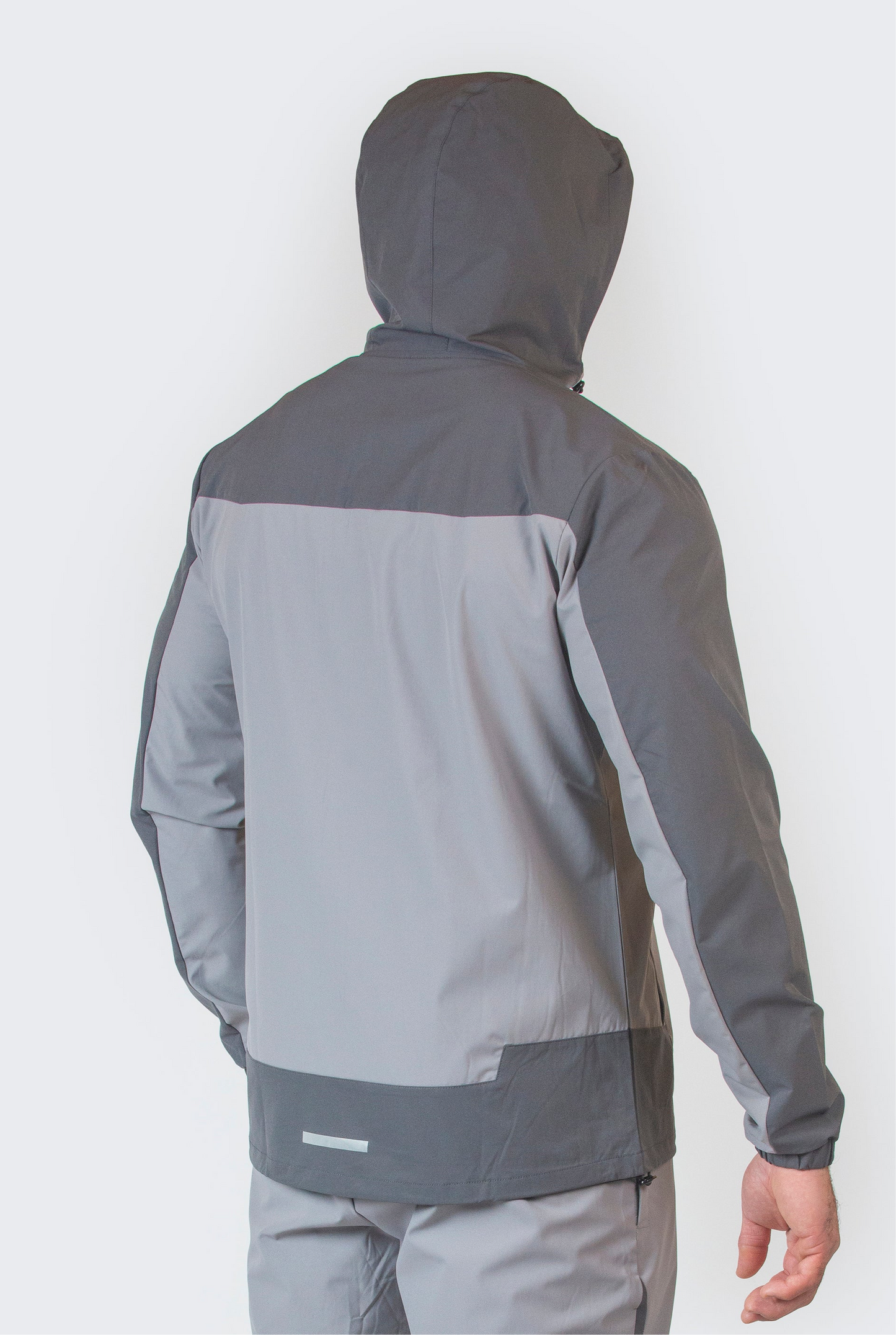 Men’s Pioneer.1 Tracksuit Jacket- Light Grey/Dark Grey