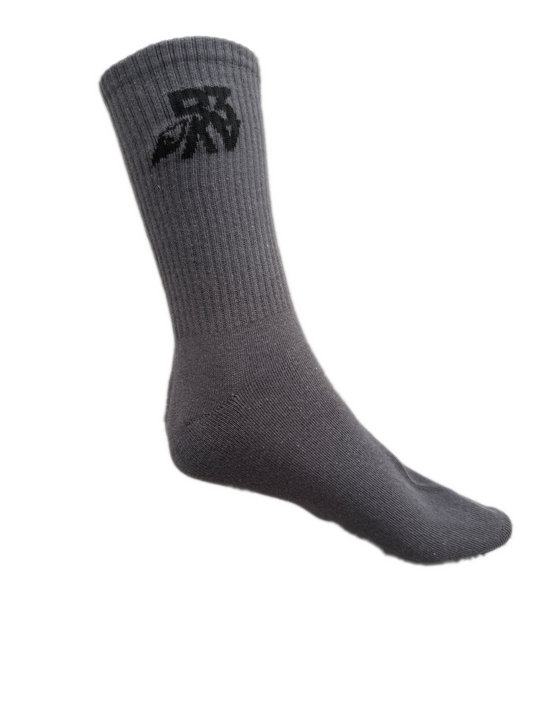 Unisex Crew Ribbed Socks - One Size (3 Pack)