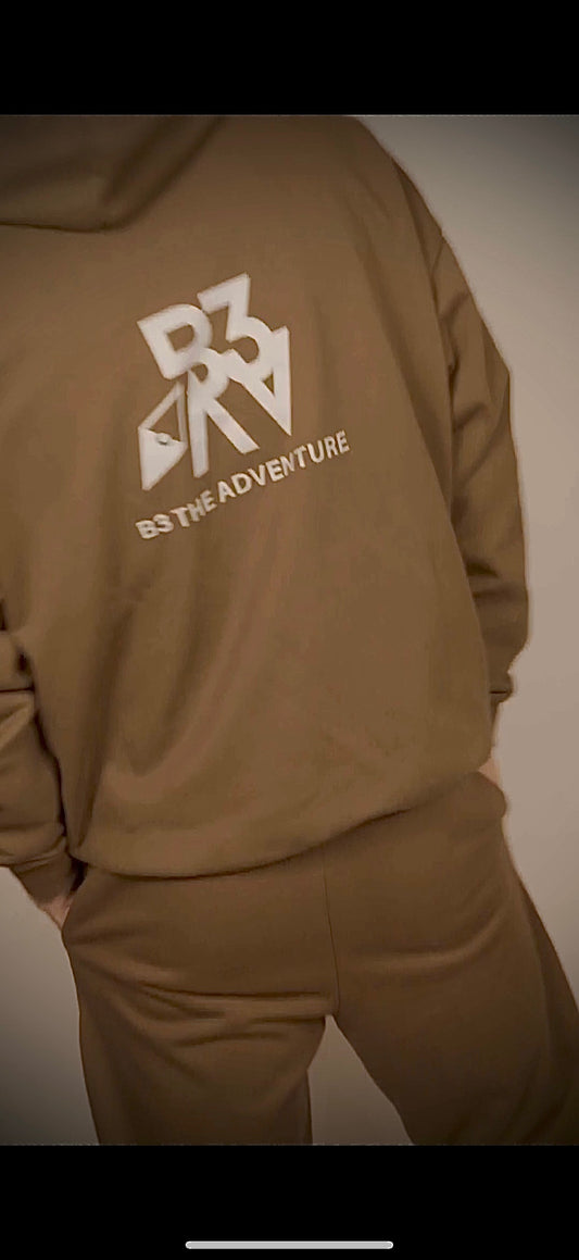 Men’s Apex Tracksuit Hoodie- Cocoa Ridge