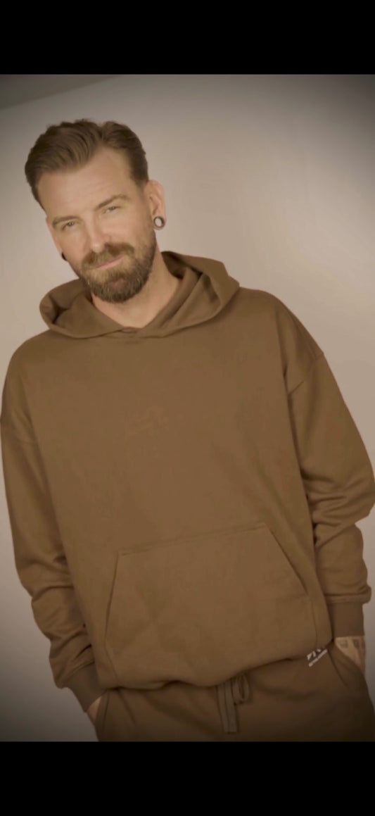 Men’s Apex Tracksuit Hoodie- Cocoa Ridge