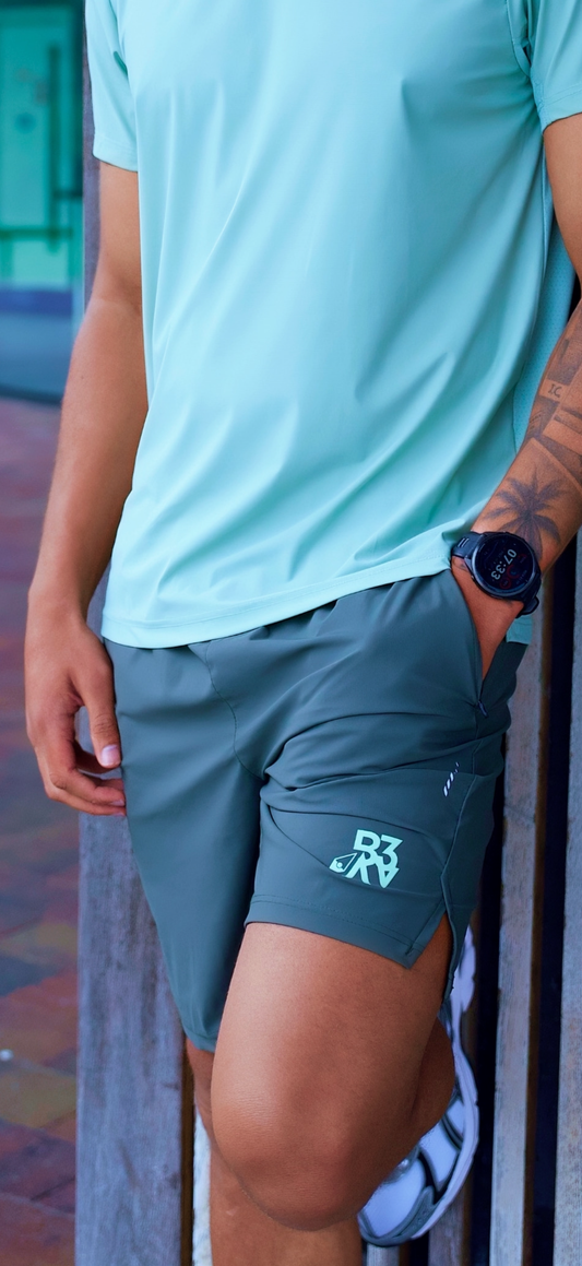 Men's Ascent Shorts - Tech Green
