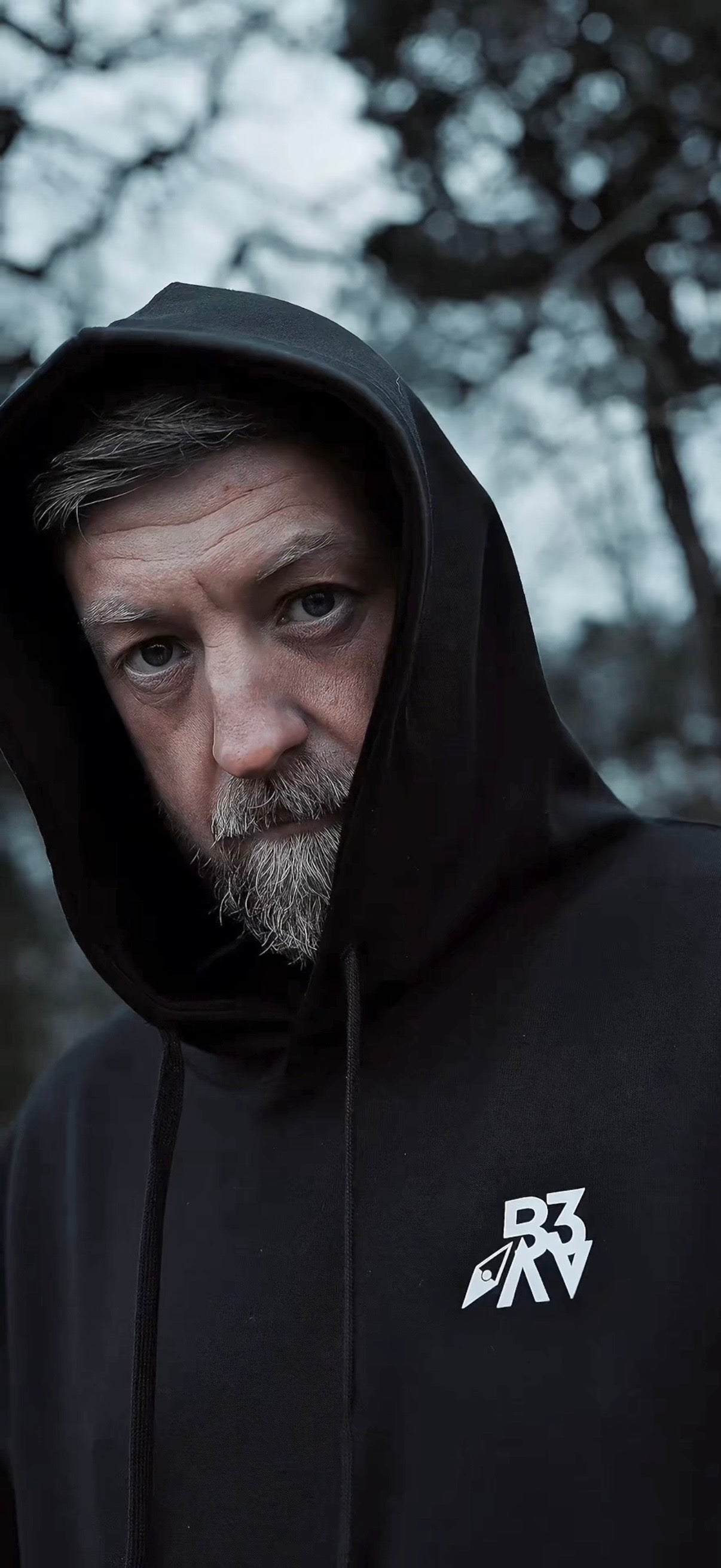 Men's Evolution Black Hoodie