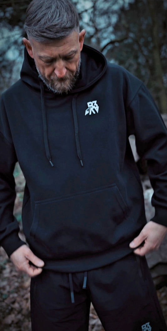 Men's Evolution Black Hoodie