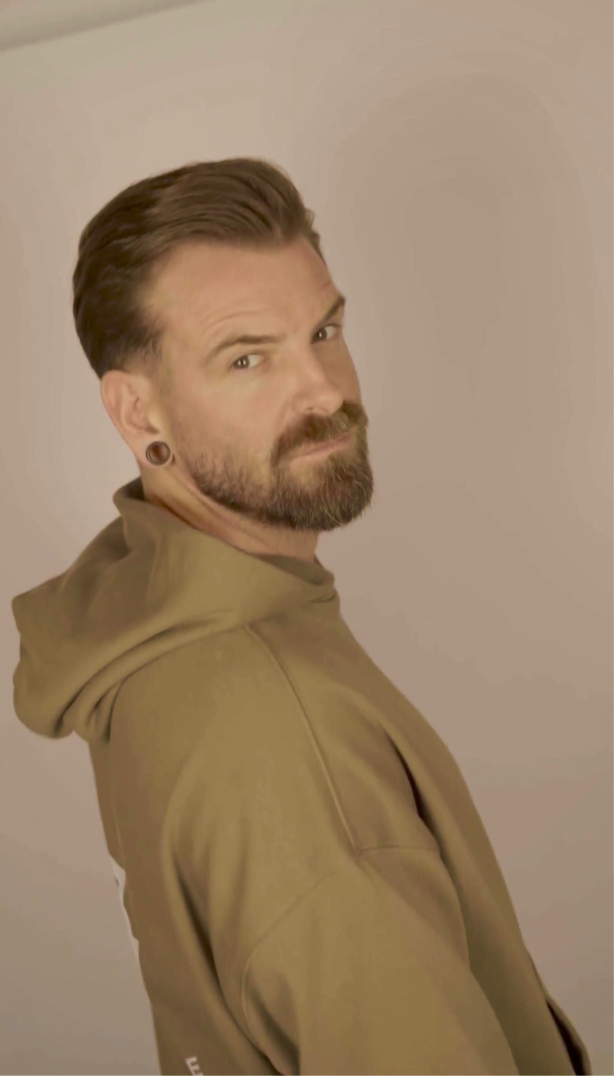 Men’s Apex Tracksuit Hoodie- Sandscape