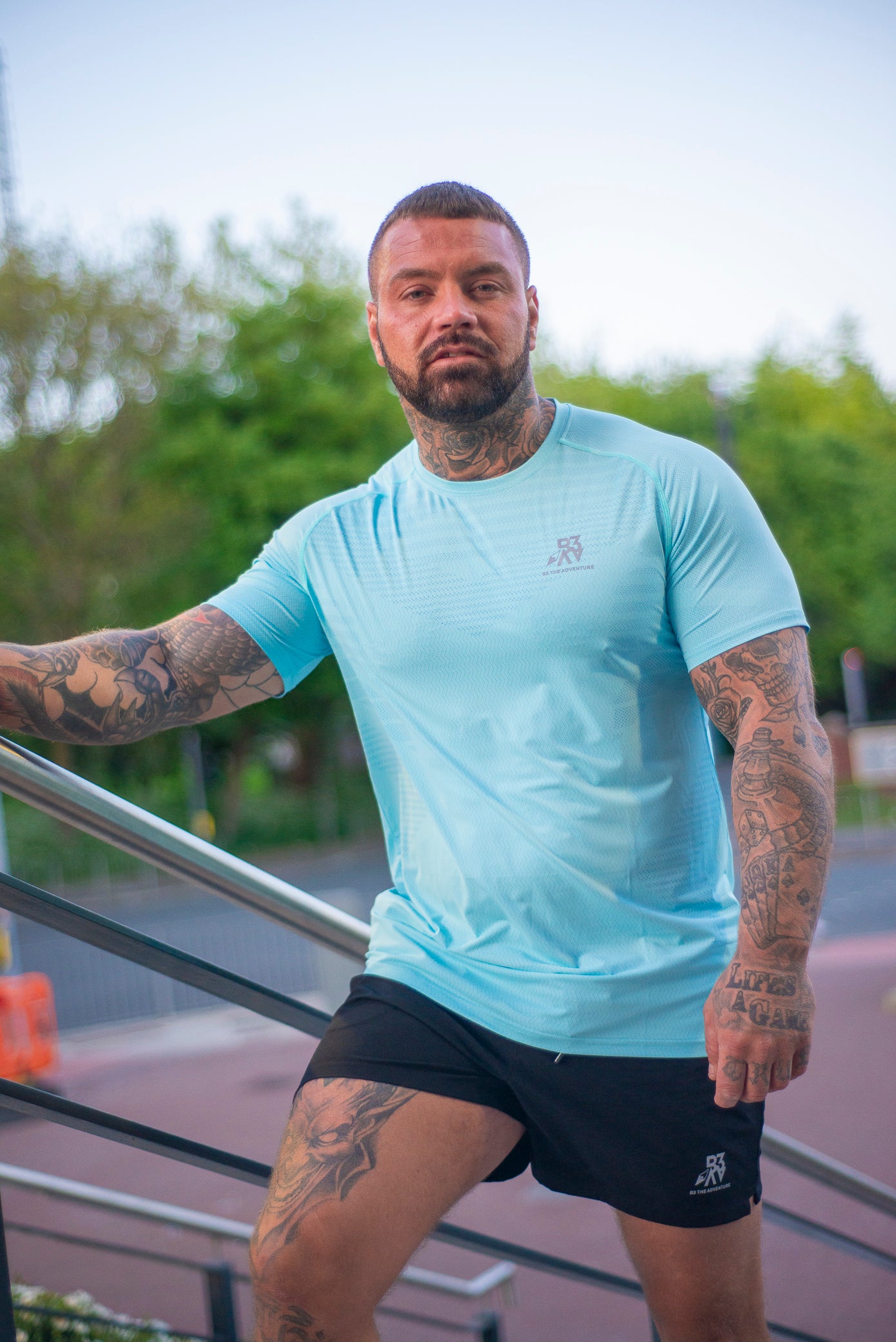 Men's West.1 T-Shirt Tech Blue