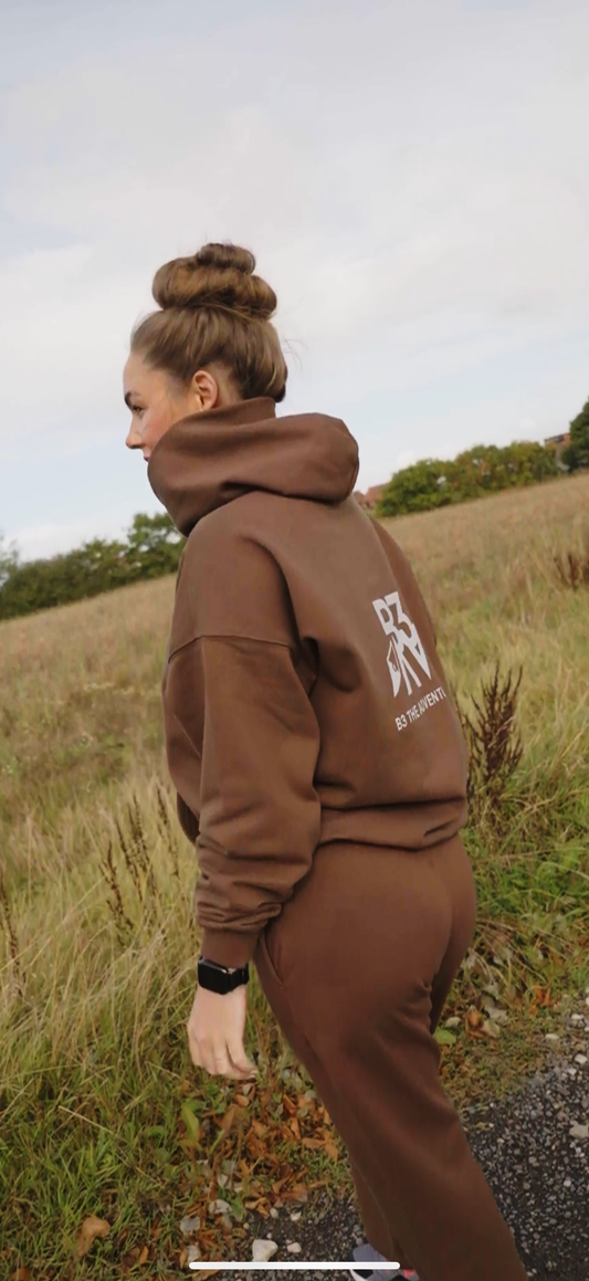 Women’s Horizon Tracksuit Hoodie. Cocoa Ridge