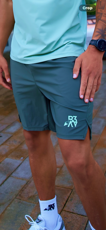 Men's Ascent Shorts - Tech Green