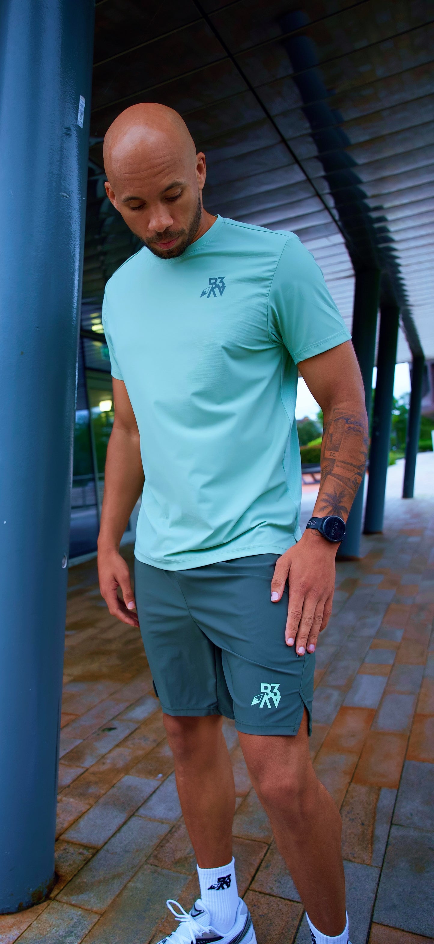 Men's Ascent T Shirt - Tech Green