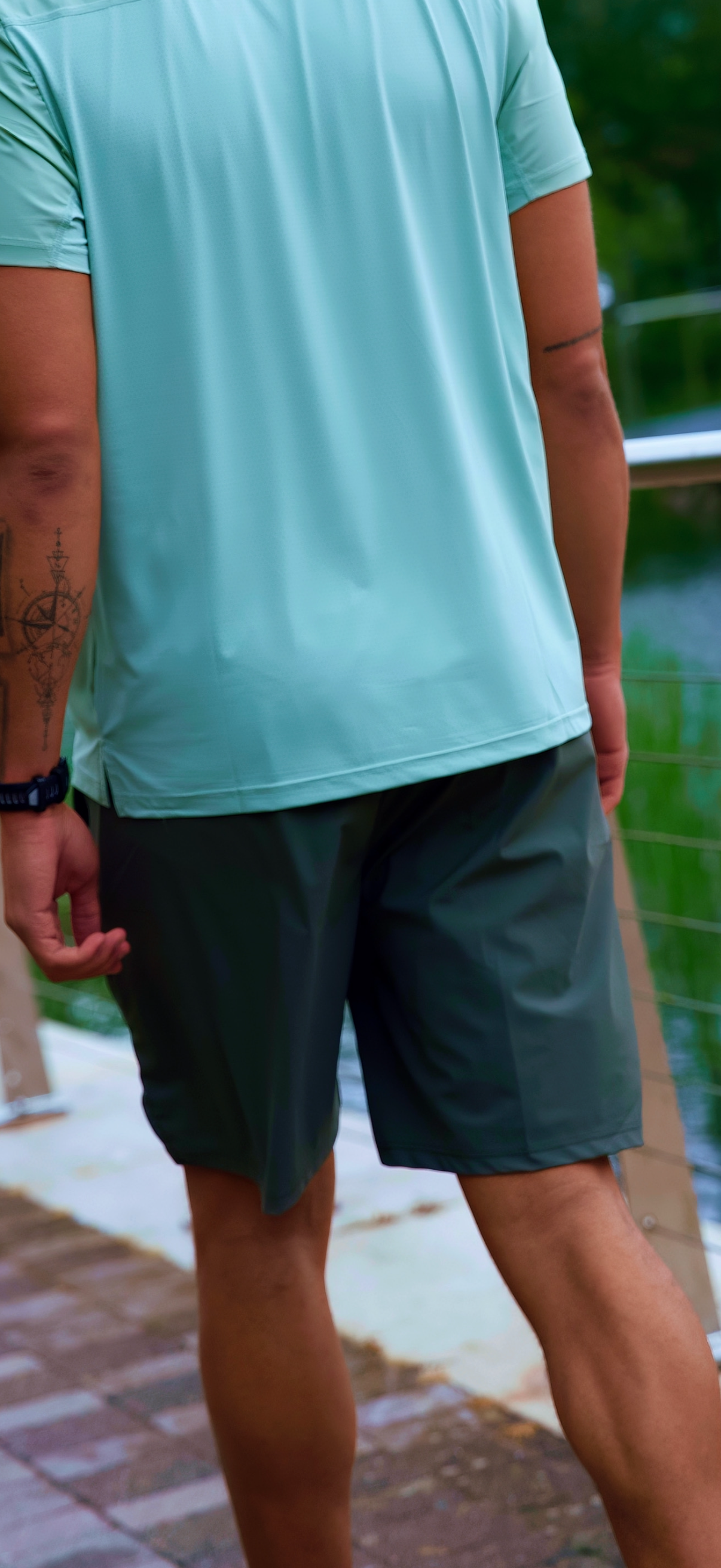 Men's Ascent Shorts - Tech Green