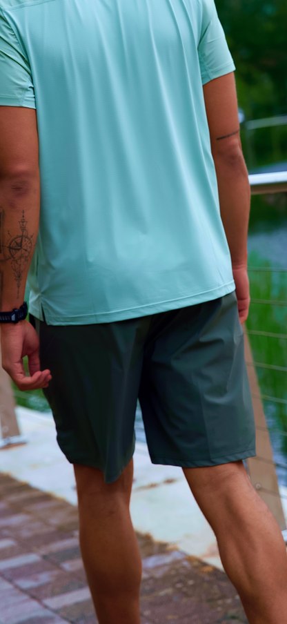 Men's Ascent Shorts - Tech Green