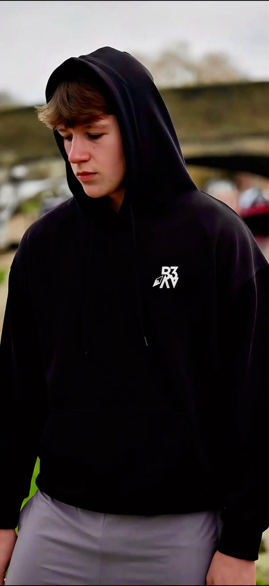 Men's Evolution Black Hoodie