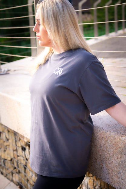Women's Grey UNBOUND // TERRAIN T-SHIRT