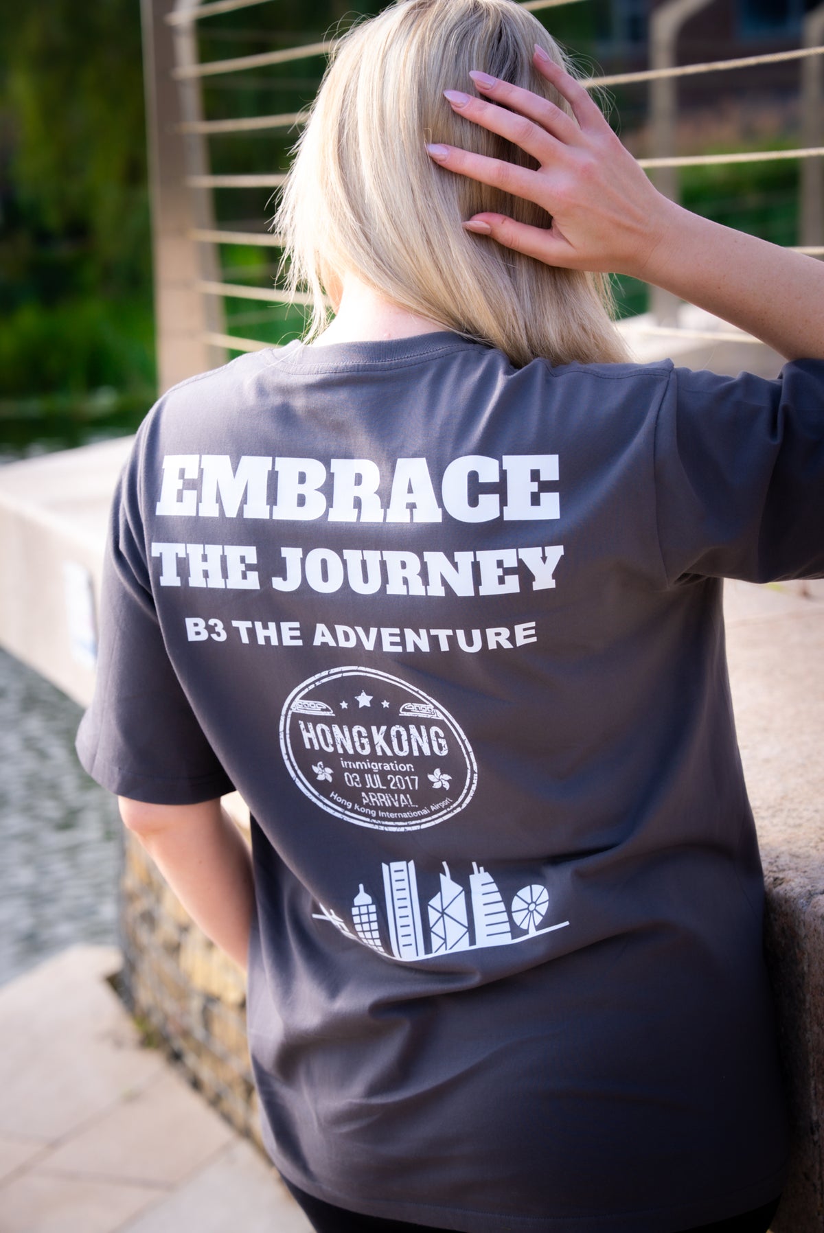 Women's Grey UNBOUND // TERRAIN T-SHIRT