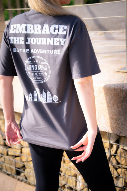 Women's Grey UNBOUND // TERRAIN T-SHIRT