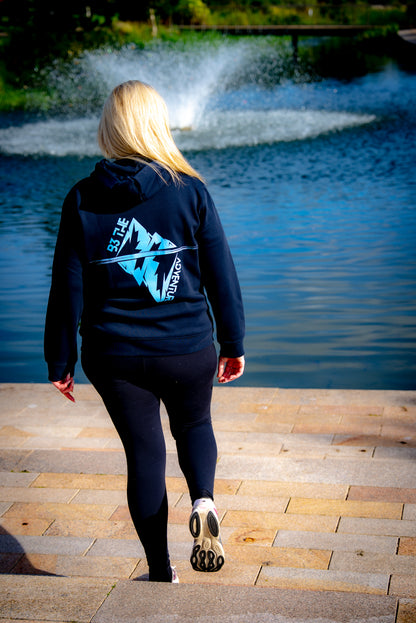 Women's UNBOUND // VECTOR NAVY HOODIE