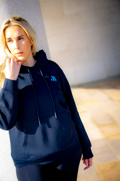 Women's UNBOUND // VECTOR NAVY HOODIE
