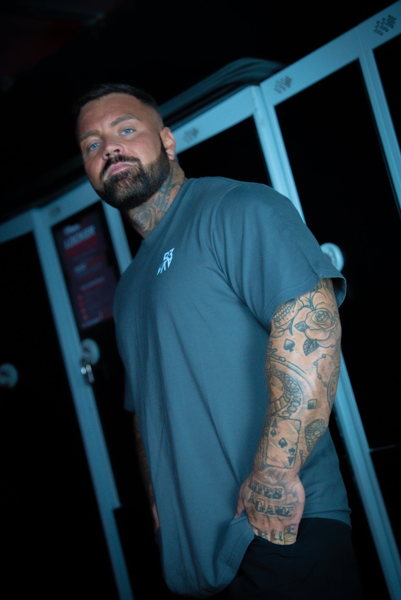 Men's Grey UNBOUND // TERRAIN T-SHIRT