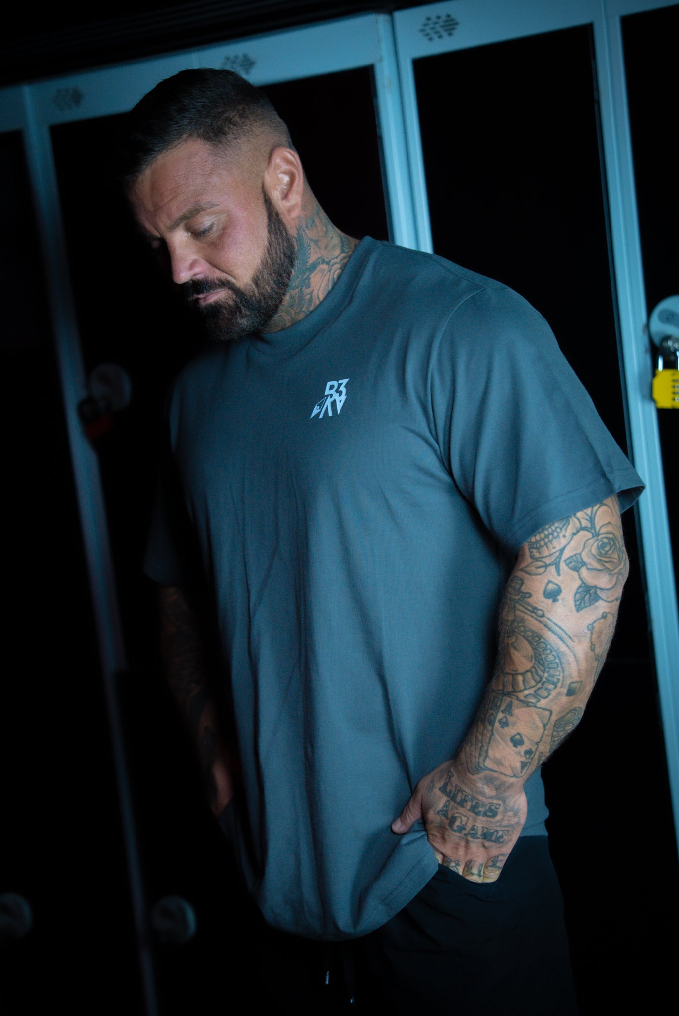 Men's Grey UNBOUND // TERRAIN T-SHIRT