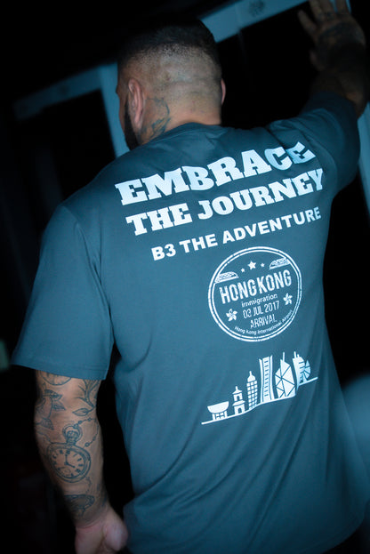 Men's Grey UNBOUND // TERRAIN T-SHIRT
