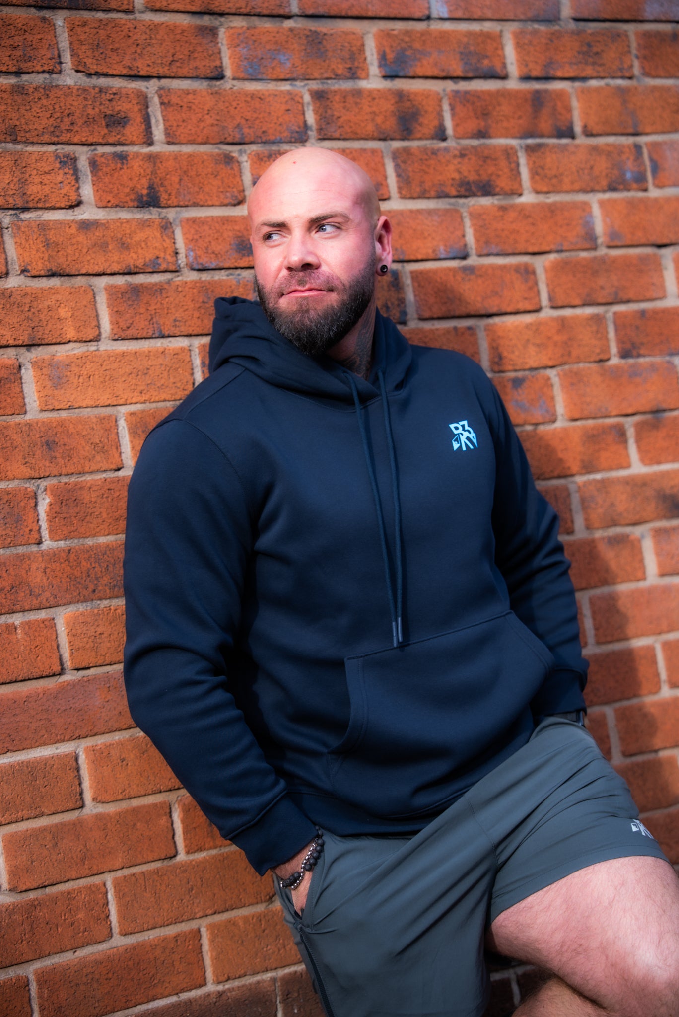 Men's UNBOUND // VECTOR NAVY HOODIE