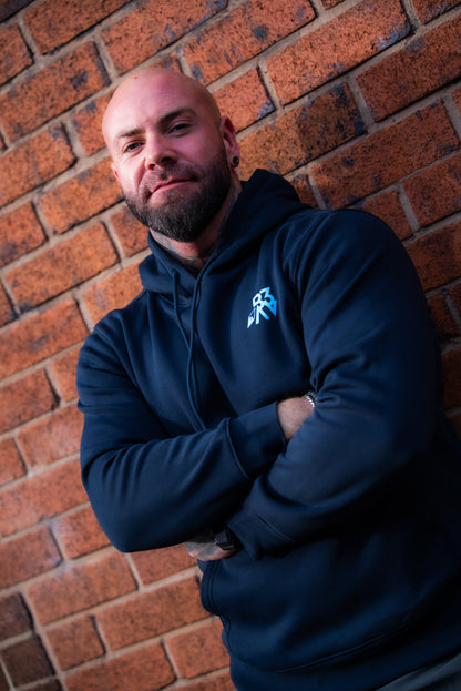 Men's UNBOUND // VECTOR NAVY HOODIE