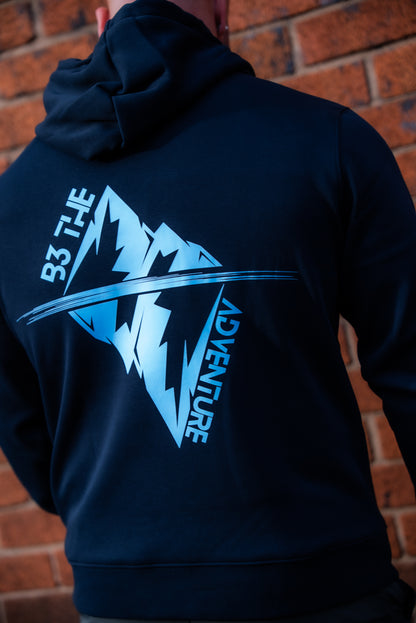 Men's UNBOUND // VECTOR NAVY HOODIE