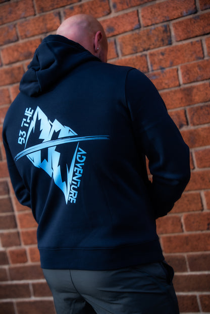 Men's UNBOUND // VECTOR NAVY HOODIE