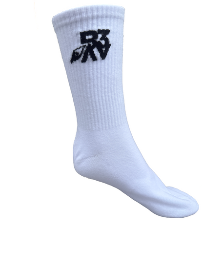 Unisex Crew Ribbed Socks - One Size (3 Pack)