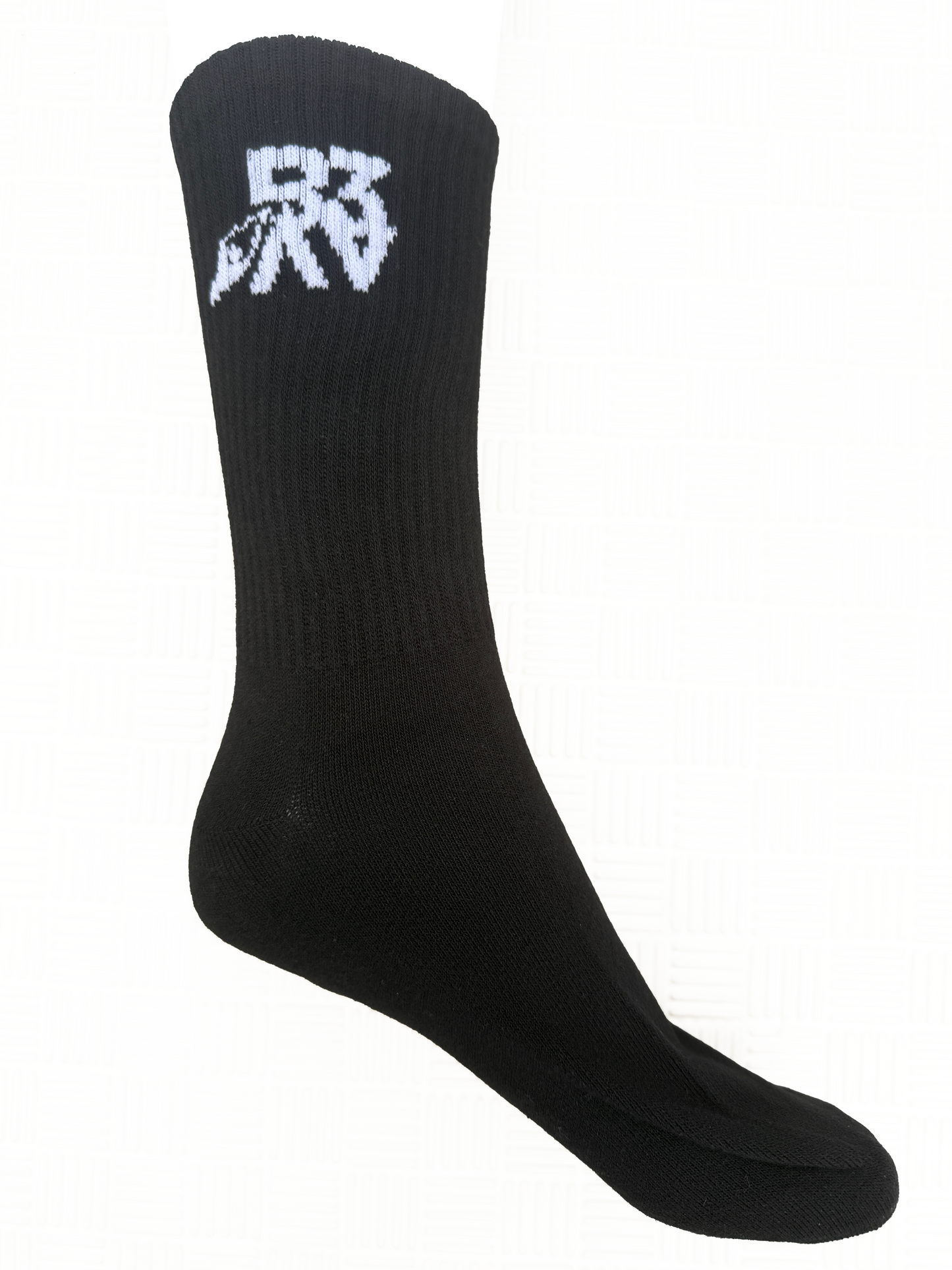 Unisex Crew Ribbed Socks - One Size (3 Pack)