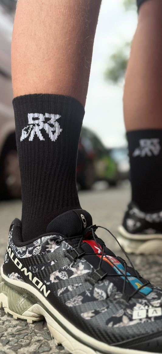 Unisex Crew Ribbed Socks - One Size (3 Pack)